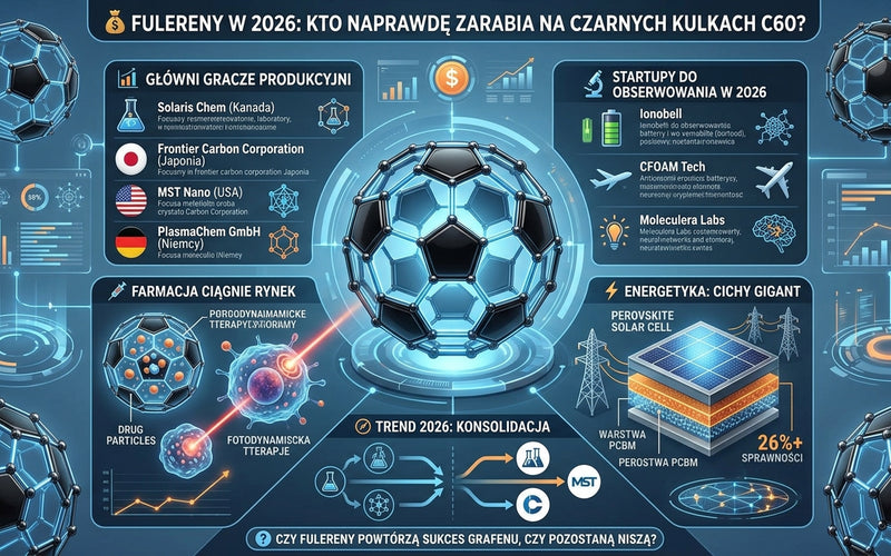 💰 <b>Fulereny w 2026: kto naprawdę zarabia na czarnych kulkach C60?</b>