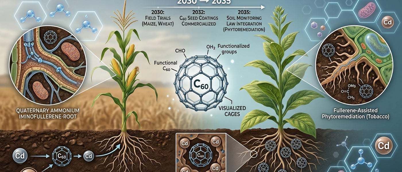 🔮 <b>Rok 2035: czy fulereny uratują pola kukurydzy przed suszą i gleby przed kadmem?</b> 🌽💧