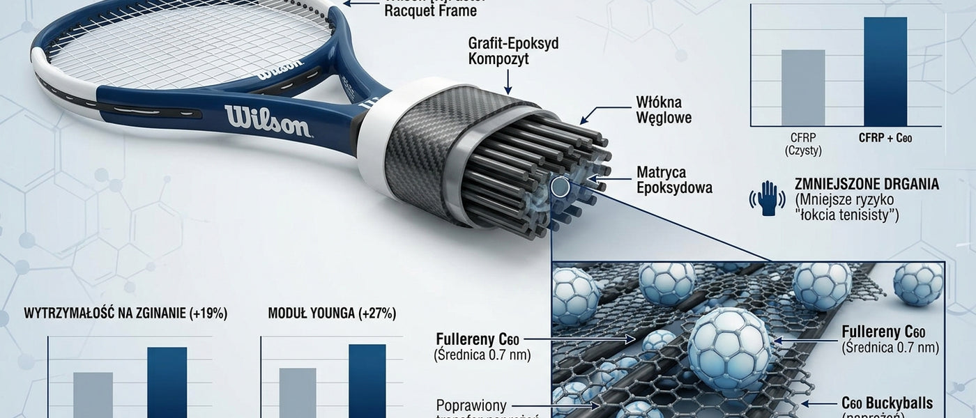 🛠 <b>Fullerenowa rakieta tenisowa: jak C60 trafił do sprzętu sportowego i czy naprawdę poprawia grę?</b> 🎾