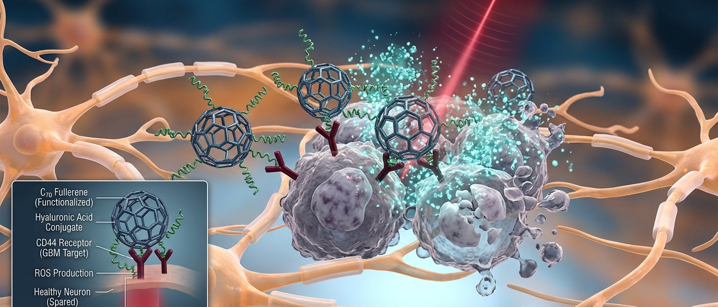 🧬 <b>Przełom w onkologii: fulereny C70 niszczą komórki glejaka w badaniu z Nature Nanotechnology</b> 🎯