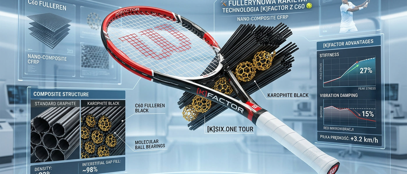 🛠 <b>Fullerenowa rakieta tenisowa: jak Wilson [K]Factor z C60 zmienił sport wyczynowy</b> 🎾