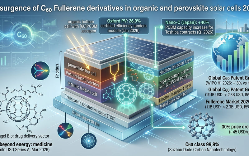 💰 <b>Fullereny w portfelach inwestorów: dlaczego 2026 to rok C60 w energetyce słonecznej?</b>