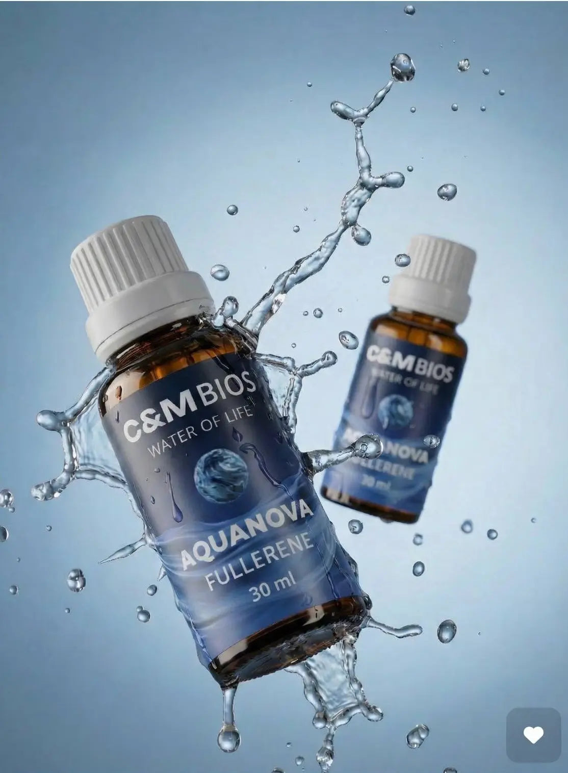 AQUANOVA — Fullerenol C60(OH)24: Najczystszy węgiel w wodzie